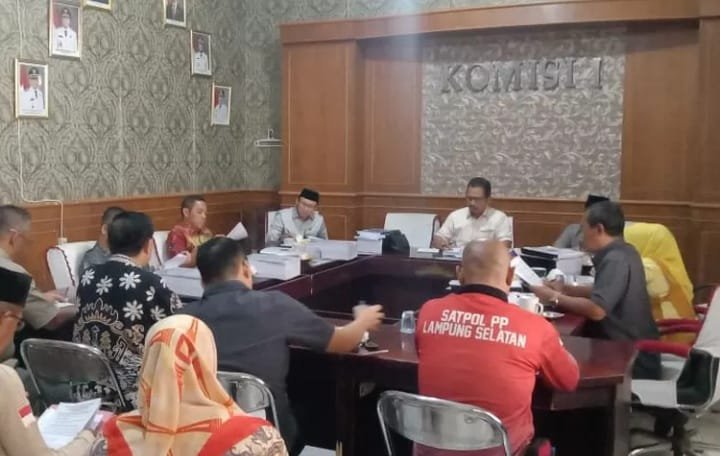 2026 Bersama DPRD Lampung Selatan, Satpol PP Efisiensi Anggaran Rp2,4 Milyar