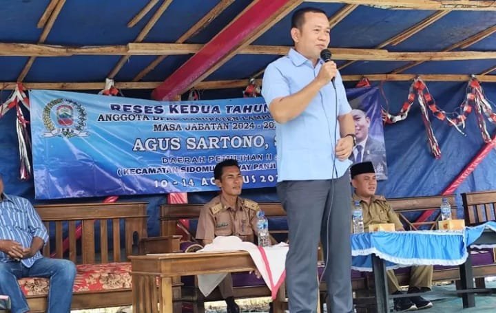 Gelar Reses di Desa Kota Dalam, Agus Sartono Perjuangkan Aspirasi Masyarakat