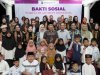 Tebar Keberkahan, Wanita Filantropi Indonesia Santuni Ratusan Anak Yatim di Lampung Selatan