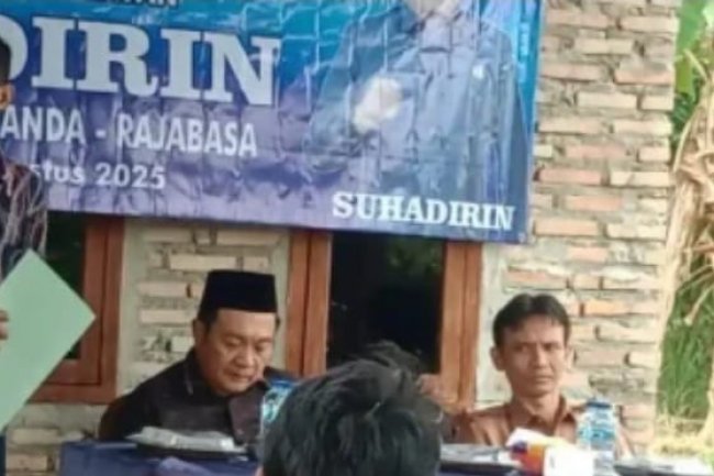 Reses Anggota DPRD Lampung Selatan, Suhadirin, Fraksi Nasdem, Berlangsung di Desa Canggu