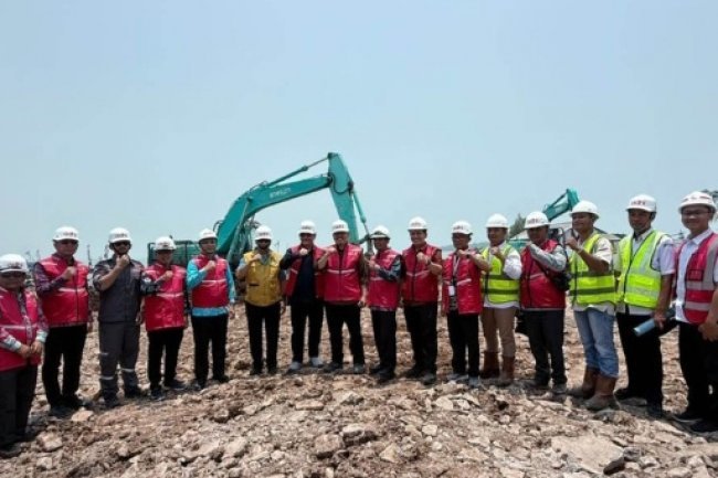 Kemenko Pangan Tinjau Progres Kampung Nelayan Merah Putih di Lampung Selatan