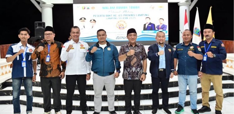 Sambut Peserta Bulan Bhakti Karang Taruna Provinsi Lampung 2025, Pemkab Lampung Selatan Gelar Ramah Tamah Hangat