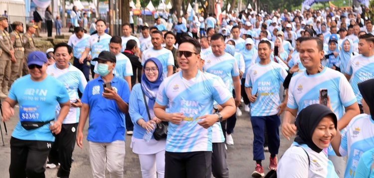 Ribuan Warga Serbu Fun Run Lamsel Fest 2025