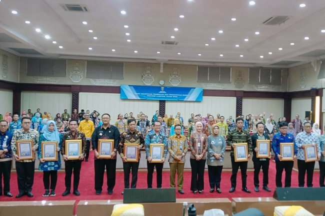 Lampung Selatan Raih Apresiasi Gubernur atas Penyelesaian 100 Persen Tindak Lanjut Pengawasan