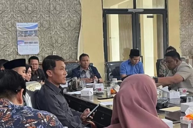 Rapat Dengar Pendapat Antara Komisi III DPRD Lampung Selatan dengan Bappeda, Terkuak Keterbatasan Anggaran untuk Pembangunan